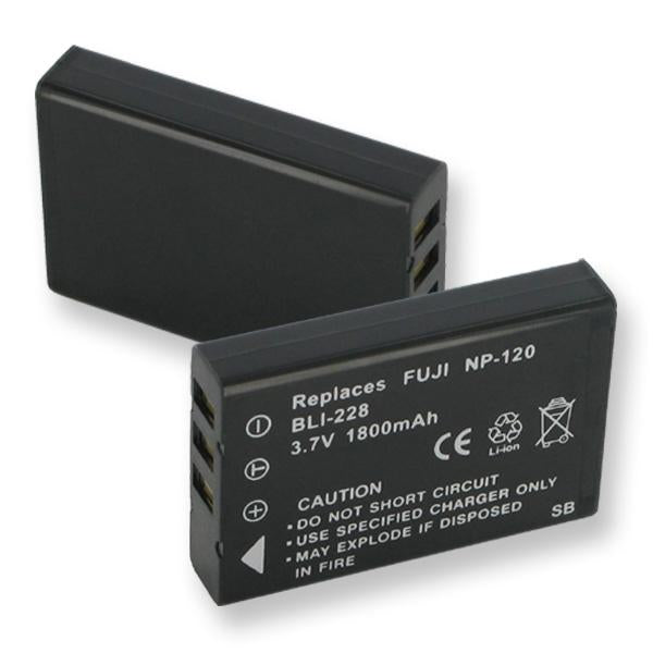 Digital Battery - FUJI NP-120 LI-ION 3.7V 1.8Ah  / BLI-228 / CAM-NP120