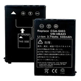 Digital Battery - PANASONIC CGA-S003 L-ION 580mAh  / BLI-237 / CAM-S003