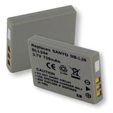 Digital Battery - SANYO SL20 LI-ION 720mAh  / BLI-244 / CAM-DBL20