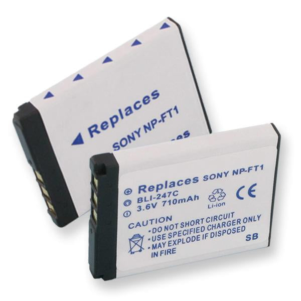 Digital Battery - SONY NP-FT1 LI-ION 3.6V 710mAh  / BLI-247C / CAM-FT1