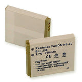 Digital Battery - CANON NB-4L LI-ION 750mAh  / BLI-256 / CAM-NB4L
