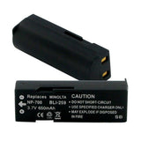 Digital Battery - MINOLTA NP-700 LI-ION 660mAh  / BLI-259 / CAM-DLI72