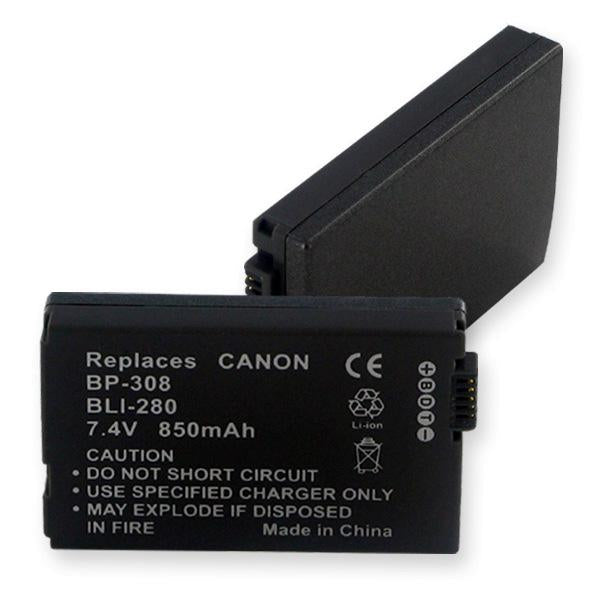 Digital Battery - CANON BP-308 LI-ION 850mAh  / BLI-280 / CAM-BP308