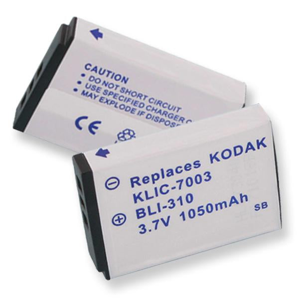 Batterie au lithium-ion KODAK KLIC-7003 pour appareil photo numérique