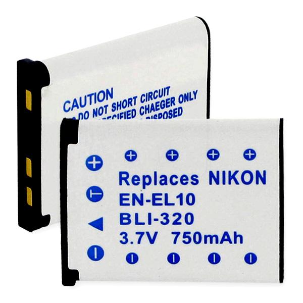 Video Battery - NIKON EN-EL10 LI-ION 750mAh  / BLI-320 / CAM-LI42B