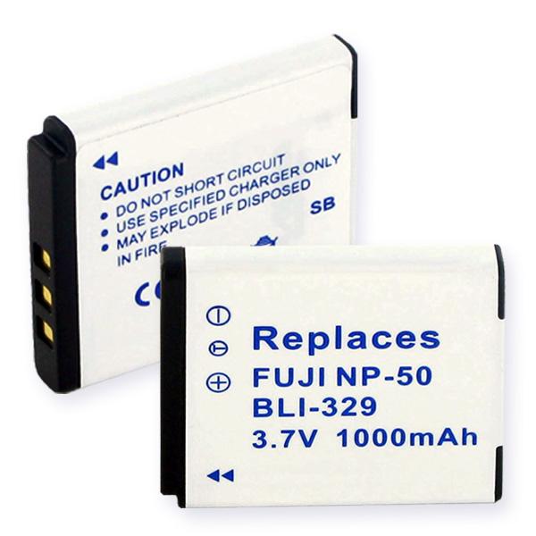 Video Battery - FUJI NP-50 LI-ION 1000mAh  / BLI-329 / CAM-NP50F