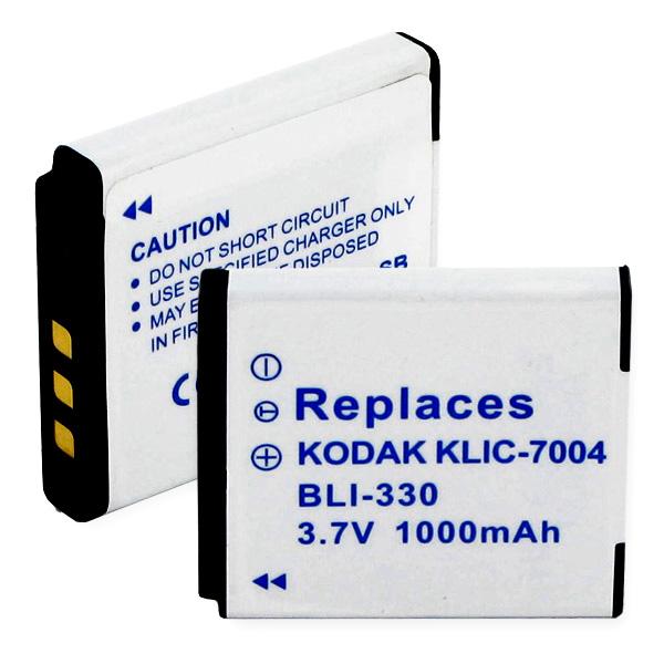 Video Battery - KODAK KLIC-7004 LI-ION 1000mAh  / BLI-330 / CAM-KLIC7004