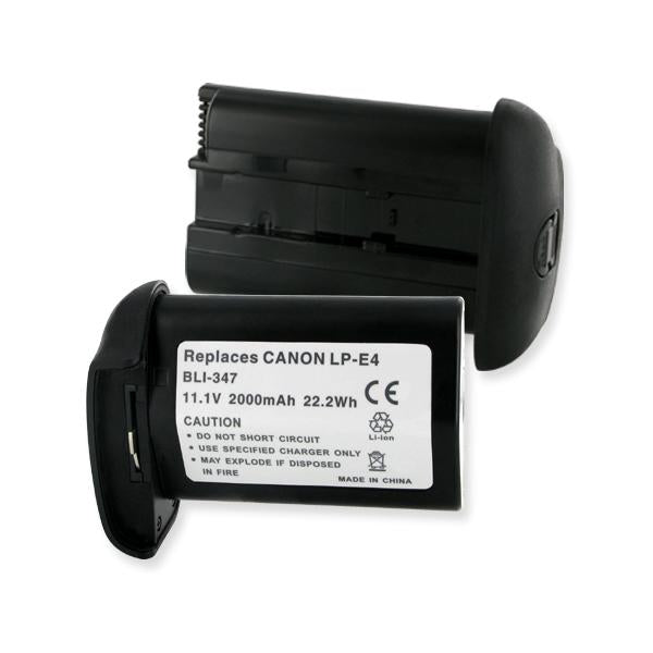 Video Battery - CANON LP-E4 LI-ION 11.1V 2000mAh  / BLI-347 / CAM-LPE4