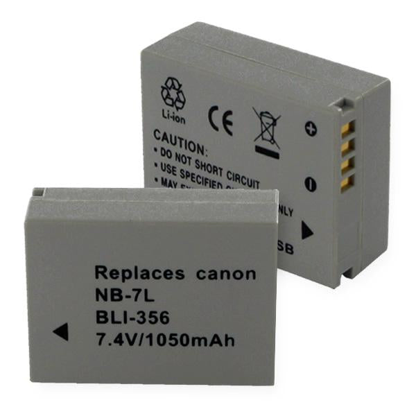 Digital Battery - CANON NB-7L LI-ION 1050mAh  / BLI-356 / CAM-NB7L