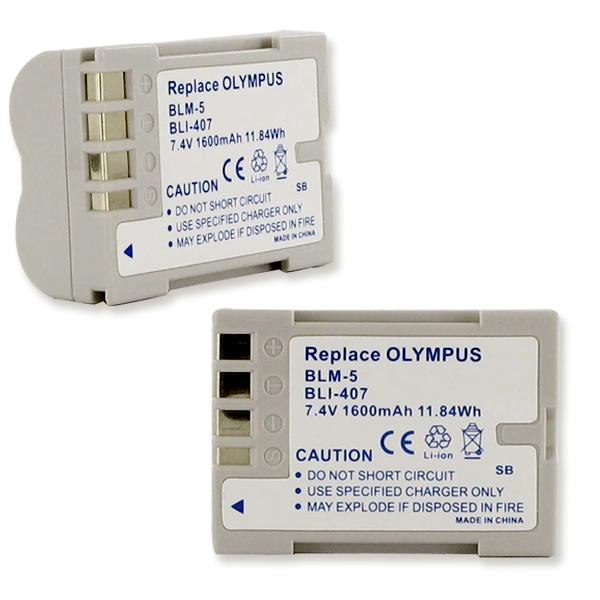 Digital Battery - OLYMPUS BLM-5  7.4V 1600MAH