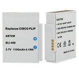 Digital Battery - CISCO FLIP ABT2W 3.7V 1100MAH