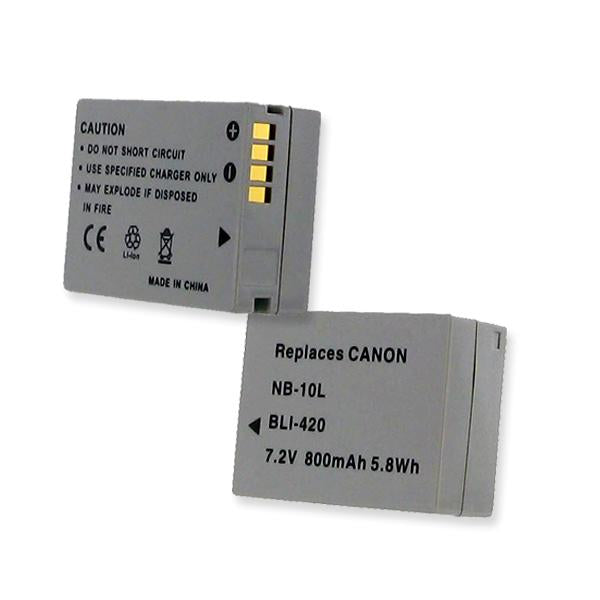 Digital Battery - CANON NB-10L 7.4V 800MAH  / BLI-420 / CAM-NB10L
