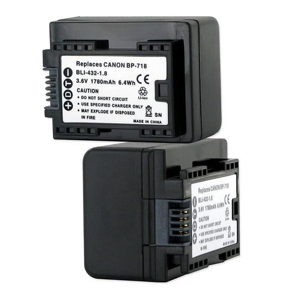 Digital Battery - CANON BP-718 3.6V 1780MAH  / BLI-432-1.8 / CAM-BP718