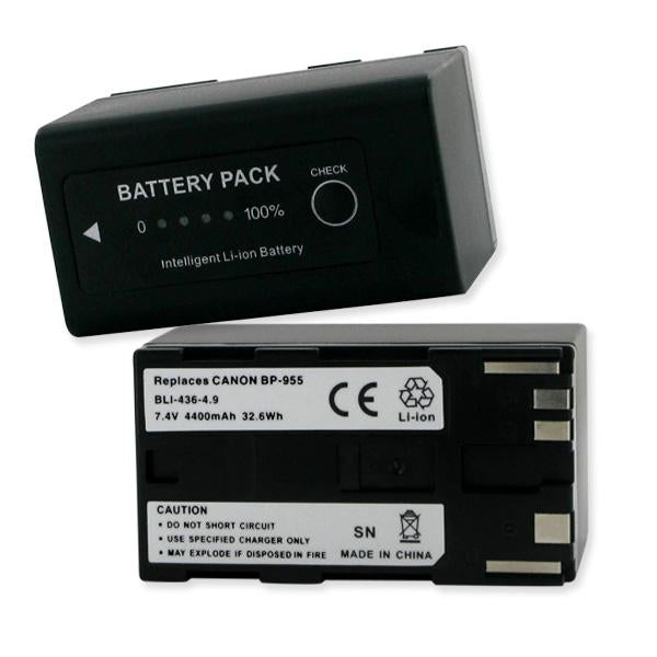 Digital Battery - CANON BP-955 7.4V 4400MAH  / BLI-436-4.9 / CAM-BP950