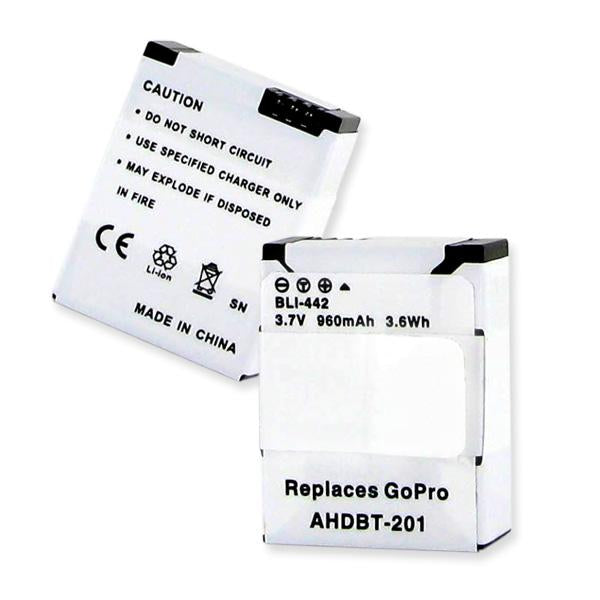 Digital Battery - GO PRO AHDBT 3.7V 960MAH  / BLI-442 / CAM-GP003