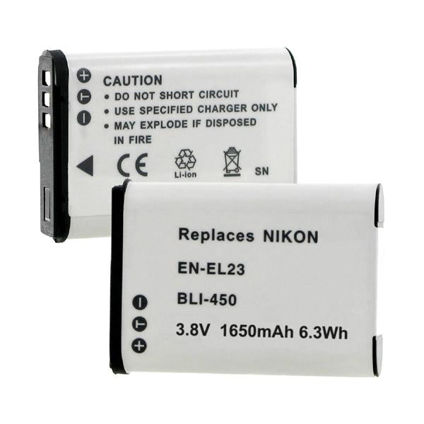 Digital Battery - NIKON EN-EL23 3.8V 1650MAH  / BLI-450 / CAM-ENEL23