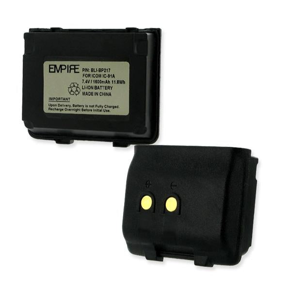 Two-Way Radio Battery - ICOM BP217 7.4V 1600MAH