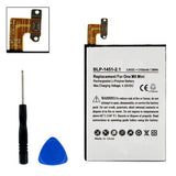 Cell Phone Battery (Embedded) - HTC BOP6M100 3.8V 2100mAh LI-POL BATTERY (T)  / BLP-1451-2.1 / CEL-M8M