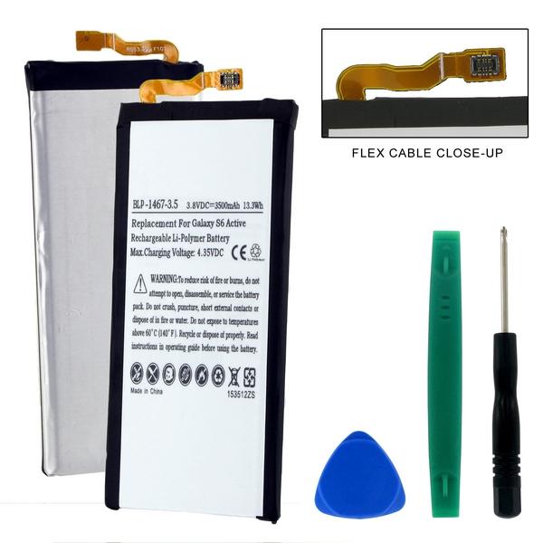 Cell Phone Battery (Embedded) - SAMSUNG EB-BG890ABA 3.85V 3500mAh LI-POL BATTERY (T)  / BLP-1467-3.5 / CEL-G890