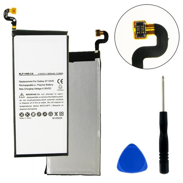 Cell Phone Battery (Embedded) - SAMSUNG EB-BG935ABE 3.8V 3600mAh LI-POL BATTERY (T)  / BLP-1468-3.6 / CEL-G935