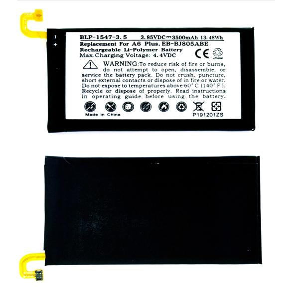 Cell Phone Battery (Embedded) - SAMSUNG GALAXY A6 PLUS SM-A605 3.85V 3500mAh LI-POL BATTER