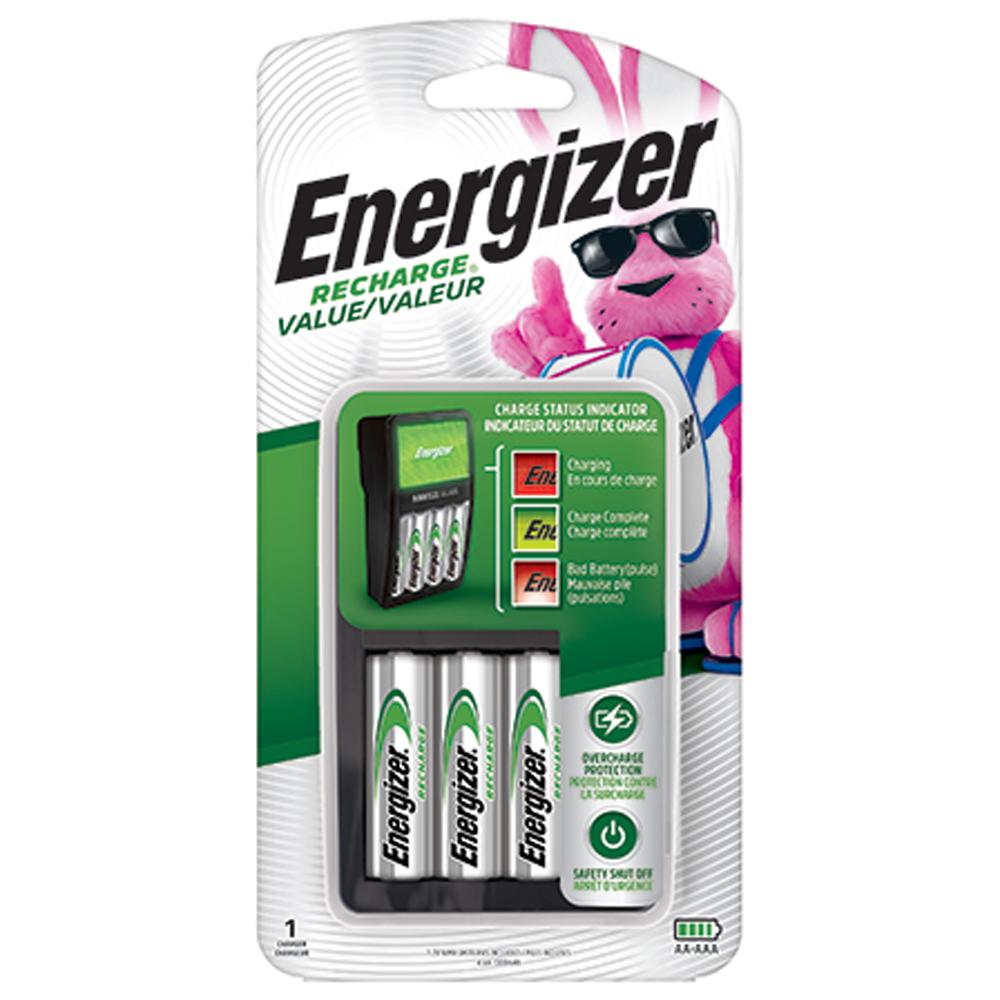Energizer Value Charger for NiMH/NiCD Batteries - AA, AAA