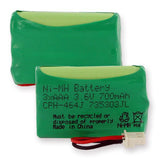 Cordless Phone Battery - 1X3AAA NiMH 700mAh/J CONNECTOR  / CPH-464J / BATT-2400