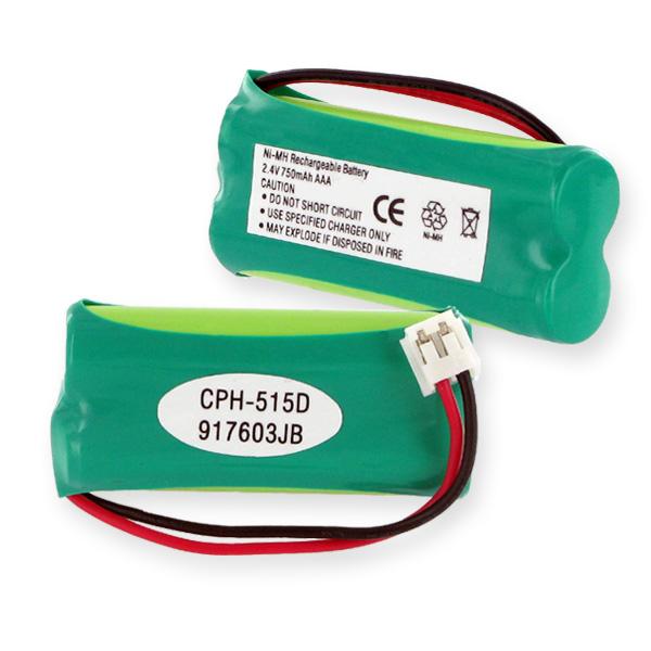 Phone Battery - 2xAAA NiMH 750mAh/D CONNECTOR / CPH-515D BA — PLP Battery Supply