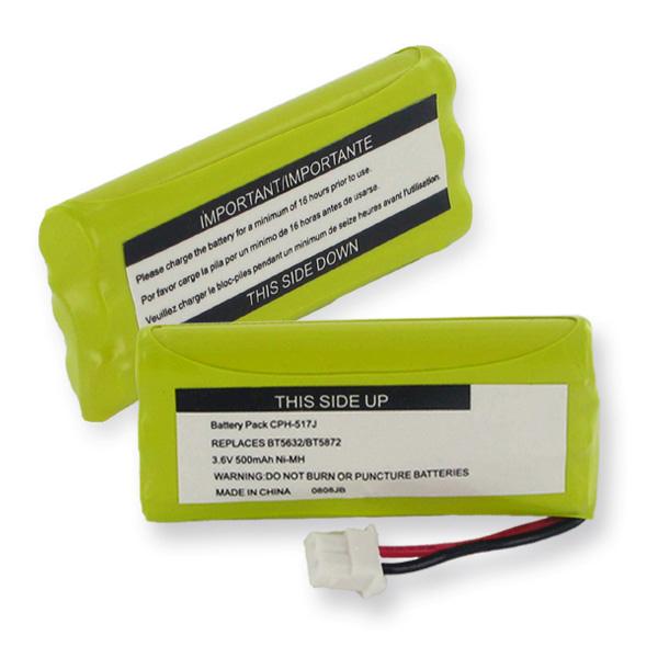 Cordless Phone Battery - VTECH BT5632/BT5872 NiMH 500mAh  / CPH-517J / BATT-5872
