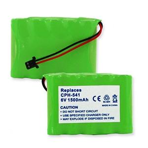 Cordless Phone Battery - PANASONIC HHR-P516A 6V 1500mAh NIMH BATTERY