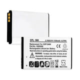 Cordless Phone Battery - UNIDEN 1000060 EXP1240H 3.7V 1050mAh LI-ION BATTERY  / CPL-560 / BATT-EXP1240