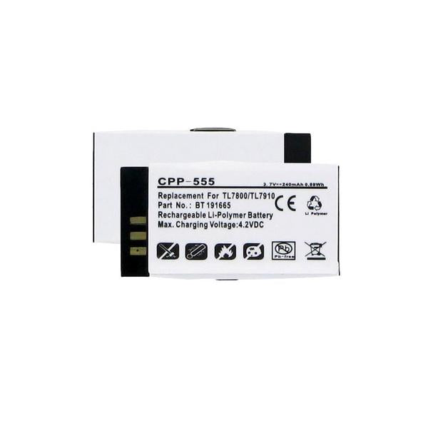 Cordless Phone Battery - PLANTRONICS BT-191665 3.7V 240mAh LI-POL BATTERY
