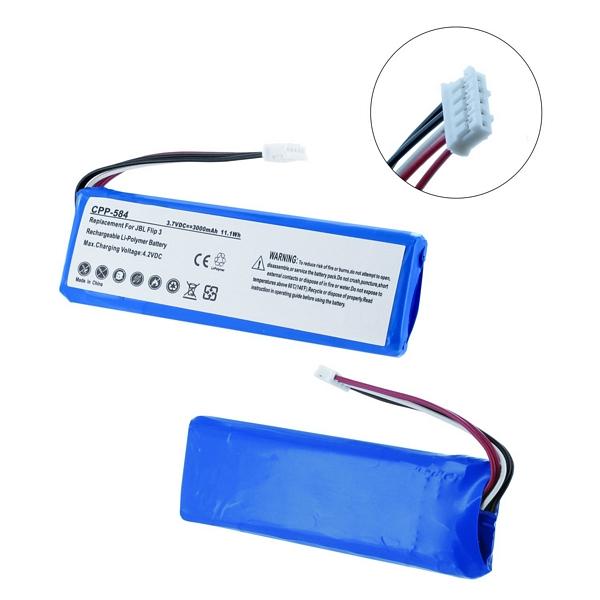 Cordless Phone Battery - JBL FLIP 3  3.7V 3000mAh LI-POL BATTERY