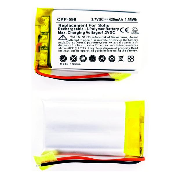 Cordless Phone Battery - HARMAN KARDON SOHO 3.7V 420mAh LI-POL BATTERY