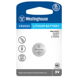 Westinghouse CR2025 3V Lithium Coin Cell - ea