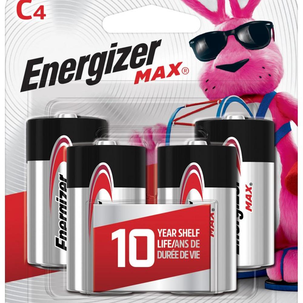 Energizer MAX C Alkaline - 4pk