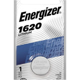 Energizer 1620 Lithium Coin Cell, 3V - 1 per card