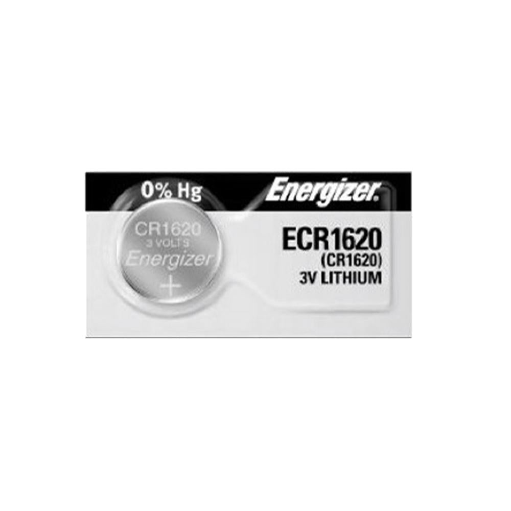 Energizer 1620 Lithium Coin Cell, 3V - ea (5 per strip) — PLP Battery Supply