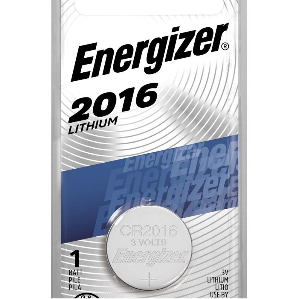 Energizer 2016 Lithium Coin Cell, 3V - 1 per card
