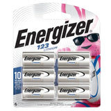 Energizer 3V Lithium 123, 3.0V - 6pk