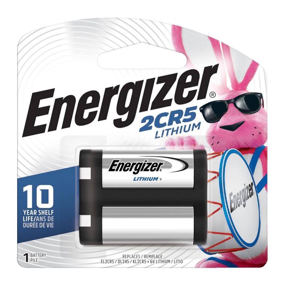 Energizer 6V Lithium 2CR5, 6.0V - 1pk