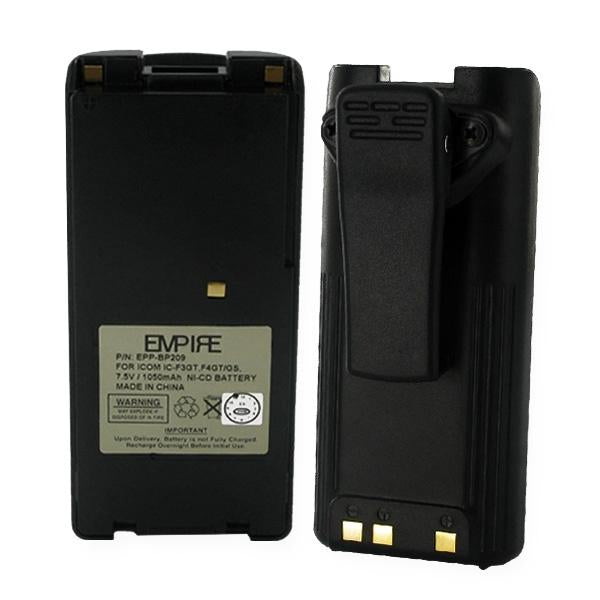 Two-Way Radio Battery - ICOM IC-F3GT/F4GT/F21/F21S 1000mAH