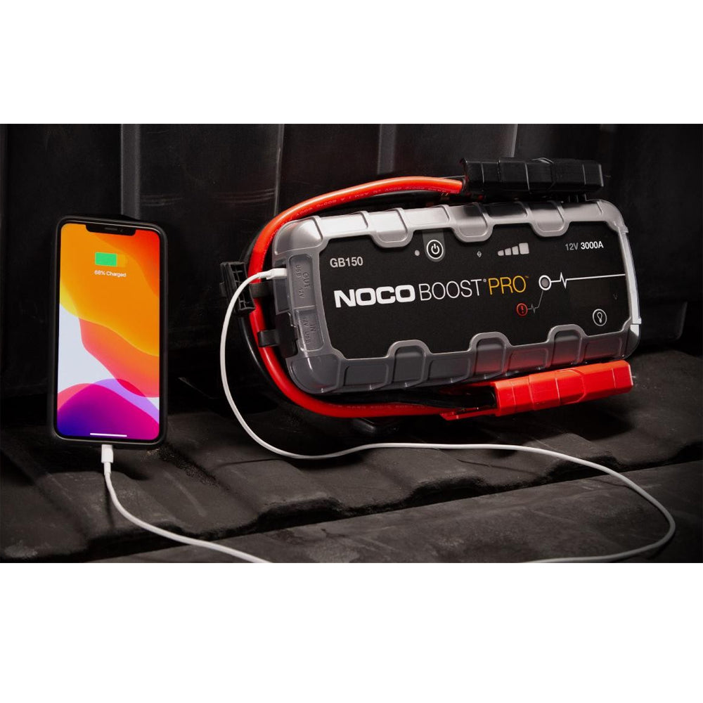 NOCO GB150 3000 Amp NOCO BOOST PRO UltraSafe Lithium Jump Starter