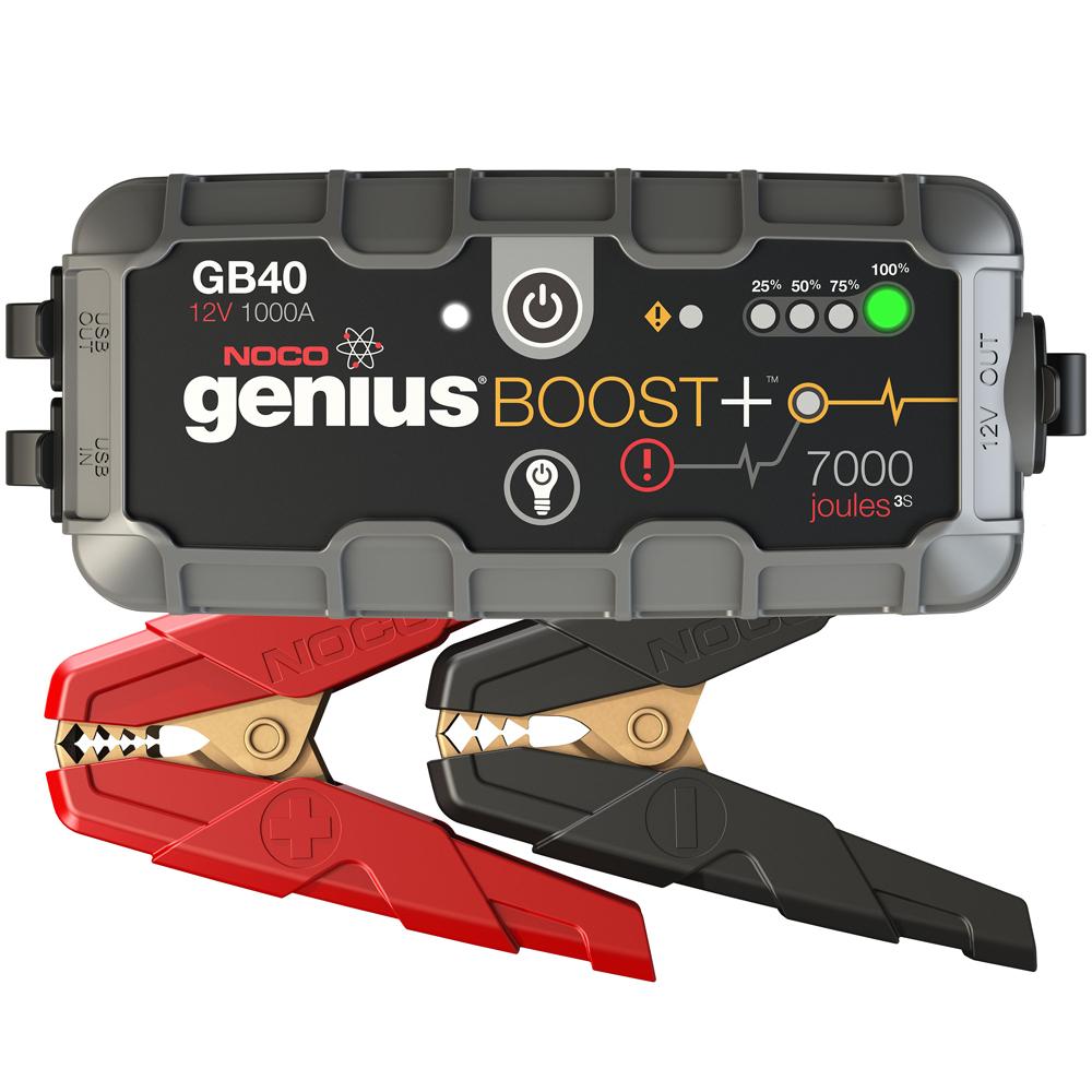 NOCO Boost Plus GB40 1000 Amp 12-Volt UltraSafe Lithium Jump Starter Box