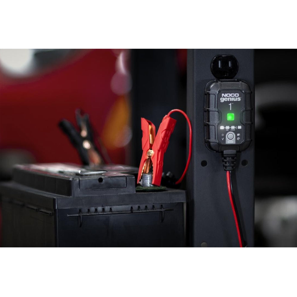 NOCO GENIUS1 1-Amp Battery Charger, Battery Maintainer, and Battery Desulfator