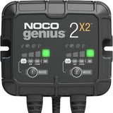 NOCO GENIUS2X2 2-Bank, 4-Amp (2A per bank) Battery Charger & Maintainer