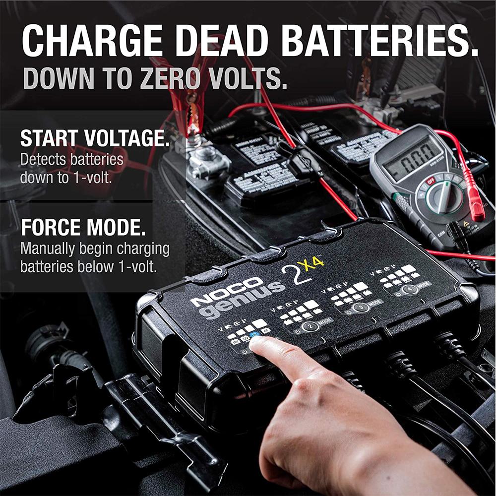 NOCO GENIUS5 Battery Charger and Maintainer 2 Amp
