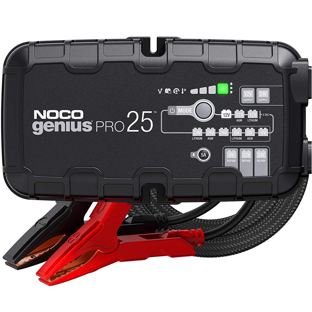 NOCO GENIUSPRO25 6/12/24V 25A Battery Charger & Maintainer