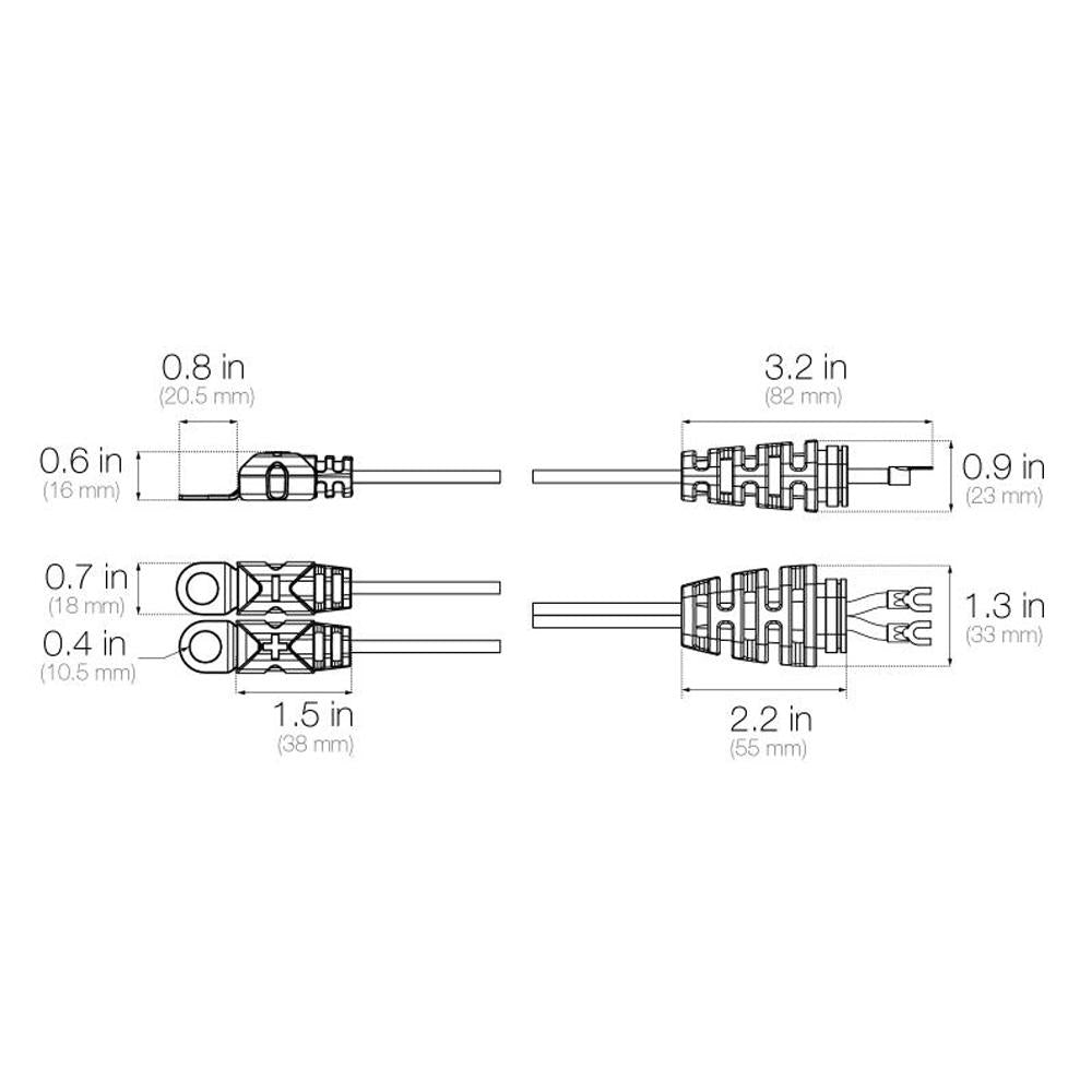 GX HD Eyelet Connector for Industrial Chargers - 76"