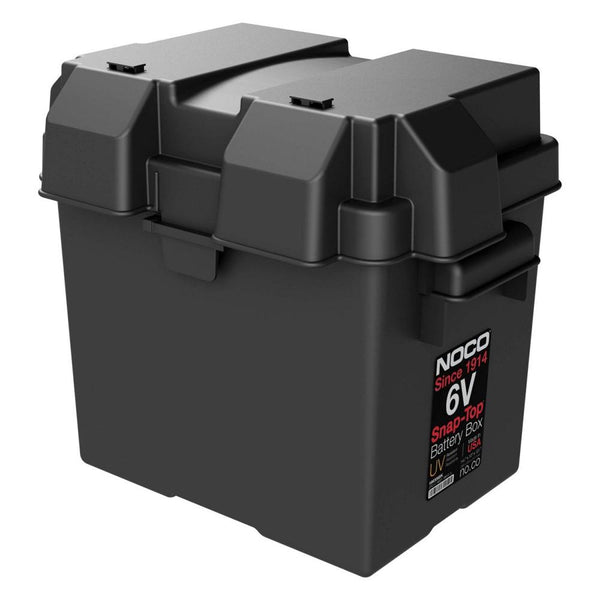HM306BK NOCO 6-Volt Snap-Top Battery Box — PLP Battery Supply